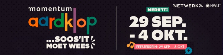Momentum Aardklop — 29 Sep tot 4 Okt
